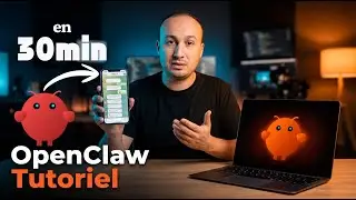 OpenClaw Tutoriel : de z&eacute;ro &agrave; expert &ndash; setup & utilisation compl&egrave;te (ClawdBot) 🚀 C&rsquo;est une TUERIE