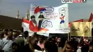 30 9 Amouda, Al Hasakah أوغاريت   عامودا الحسكة   مظاهرة  جمعة النصر لشامنا ويمننا