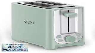 BELLA 2 Slice Toaster with Auto Shut Off Extra Wide Slots Review