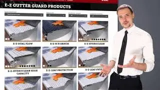 E-Z Products | Gutter Guard | Leaf protection that works.