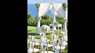 Simple garden wedding decoration ideas