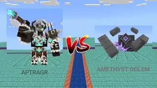 Aptrgangr vs amethyst golem (mob battle #019) 