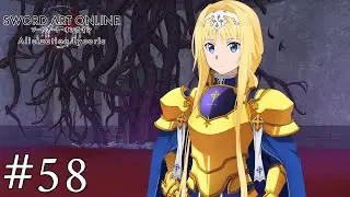 Entering Central Cathedral - Sword Art Online Alicization Lycoris Part 58 - No Commentary