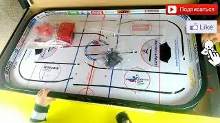 Обзор настольного хоккея #stiga 21 play off, | қазақша-. лайк Еркош