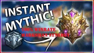 100% win rate featuring MARKSMAN SYNERGY (mobile legend chess td)