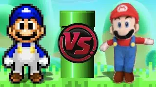 SMG4 vs SML MARIO! (SMG4 vs SuperMarioLogan) Mario Animation