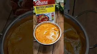 Butter Chicken made using Suhana Butter Chicken Masala Spice mix!