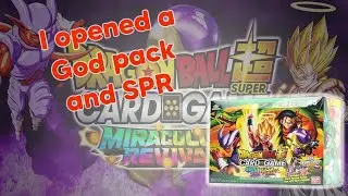 My first DBS Miraculous Revival booster box + God Pack
