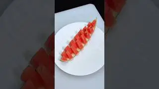 Mastering the Art of Watermelon CarvingCreative Watermelon Carving Design Skills#Knife Skills#