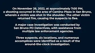 San Bruno police release video of shooting at Camino Plaza