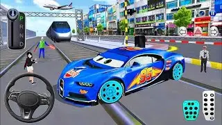 Open City 3D Driving 🚗 | Airport Area Exploration & Smooth Car Ride Gameplay