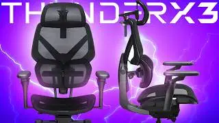 Premium comfort or advanced engineering in a hybrid chair? 😱 ThunderX3 Flex Pro Mesh Black