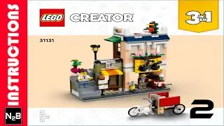 Инструкции LEGO 31131 &mdash; Создатель &mdash; Магазин лапши в центре города [Книга 2]