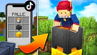 Ich teste 9 VIRALE MINECRAFT TIKTOKS, die dich zum verzweifeln bringen...