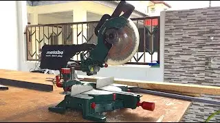 Review Evolution Multipurpose saw blade with Parkside Sliding Mitre Saw 210mm