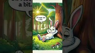 why turtle win the race? #subscribe #ytshorts #rabbit #race #viralstory #viralshorts #shortsfeed