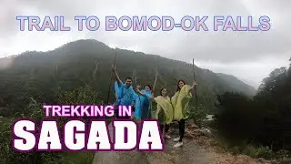 Trekking to Bomod-ok Falls, Sagada, Mountain Province
