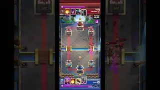 clean defence with hog cycle #clashroyale #clashroyalememes #clashroyaleshorts #narek_cr #evelone