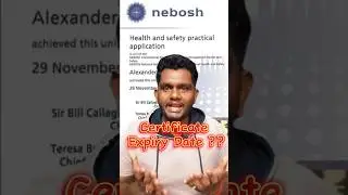 Expiry date of NEBOSH IGC certificate ⁉️| IGC certificate update in tamil| NEBOSH Igc in tamil #igc