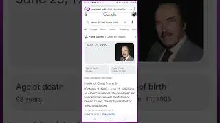 Christ is his middle name literally! Fred Trump Sr tell me this in spooky predictive programming