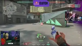 SHROUD AND HIKO REACTS TO SEN SHAZAM'S INSANE CLUTCH DESPITE BEING COCUSSED. VALORANT MASTERS