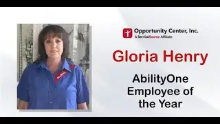 2025 Opportunity Center, Inc. AbilityOne Employee of the Year - Gloria Henry