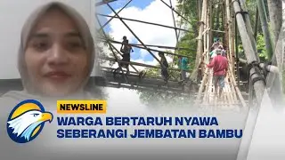 Bantu Warga Wae Mapar Perbaiki Jembatan Darurat - [Newsline]