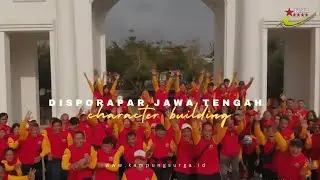 Character Building & outbound DISPORAPAR Jawa Tengah with NMA TRAINING