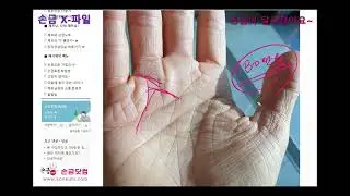 [손금X-파일] 손금이 달라졌어요~ (갑자기 강해진 장해선, 사업선이 나옴, 태양구 별문양)