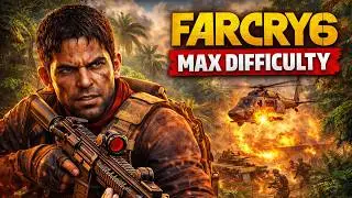 Far Cry 6 - Guerrilla Mode (max difficulty) Gameplay 4K
