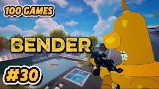 30 of 100 Bender WIns Fortnite Zerobuilds