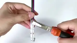 How to Connect RGB COB LED Strip by BCI10XB-4W
