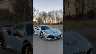 Mansory Ferrari F8 Tributo😳 #mansory #ferrari #f8tributo #newcar #2025