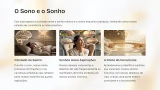 O sono e o sonho - Aula 2