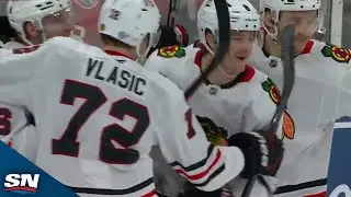 Blackhawks Blitz Bruins With Three Goals In 1:33