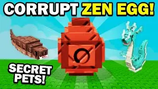 ПИТОМЦЫ ИЗ ЯИЦ ZEN CORRUPT!! в Grow a Garden ROBLOX