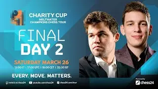 Champions Chess Tour: Charity Cup | Day 8 | Commentary by D. Howell, J. Houska & Kaja Snare