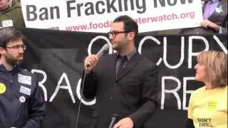 Gasland producer Josh Fox speaking at 