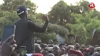 Chemitei ni FIRE! Watch funny speech newly elected Baringo senator Chemitei infront of Pres.Ruto