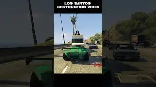 LOS SANTOS DESTRUCTION VIBES in GTA V #gta #shots #gaming