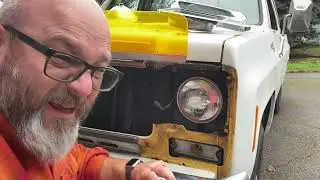 Cleaning up the front end of the 1979 K10