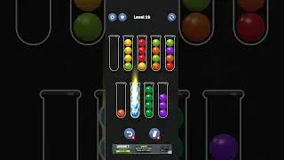 Ball Sort Puzzle Level 019 🧩 #ballsortpuzzle
