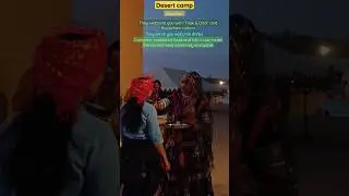 Desert Camp - Jaisalmer | #desert #jaisalmer #rajasthantourism #india #folkdance #music #traditional