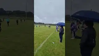 Foyle Cup 2025 Gavins excellent ball into the box 🌧⚽️