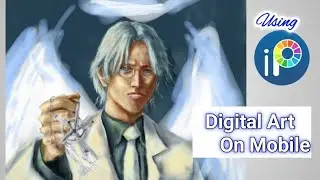 Ryuken Ishida digital art | Relaxing digital art timelape. #digitalart#arttimelapse #ryukenishida