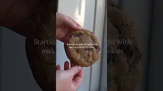 First bake of the year 🍪