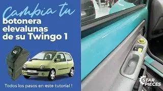 Sustituir el boton de elevalunas para Twingo 1  | ⚙️ Star-Pi&egrave;ces