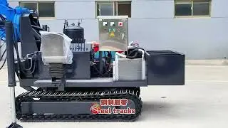 Tunnel drilling machine achieves full efficiency in excavation and drilling#drillrig #machine