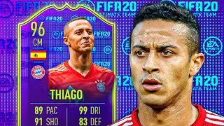 NEUER ROBBED?! 👀 96 AWARD WINNER THIAGO PLAYER REVIEW! - FIFA 20 Ultimate Team