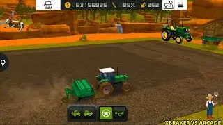 Farming Simulator 18- Plant Grain Android Gameplay #3